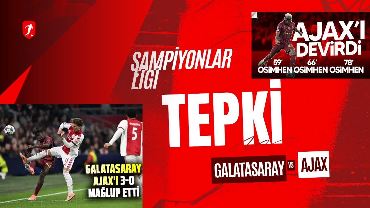 Bu Maçta Neler Yaşadık!(GS AJAX TEPKİ)