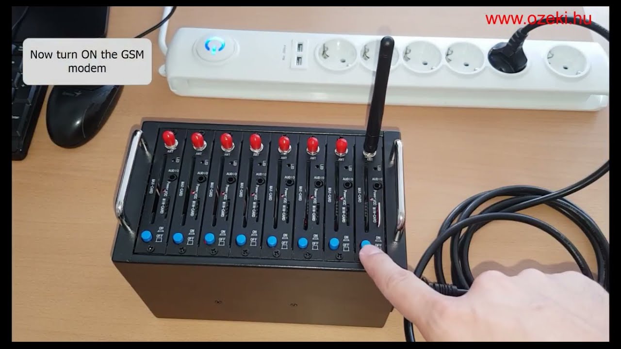 Send SMS with a GSM modem pool Part 1 - Setup GSM modem pool