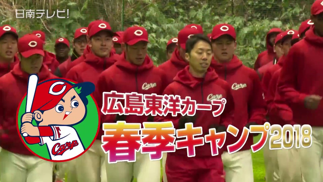 広島カープ春季キャンプ 2018（宮崎県日南市）
