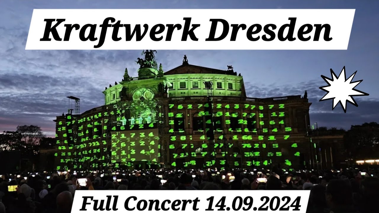 Kraftwerk Full Concert Dresden
