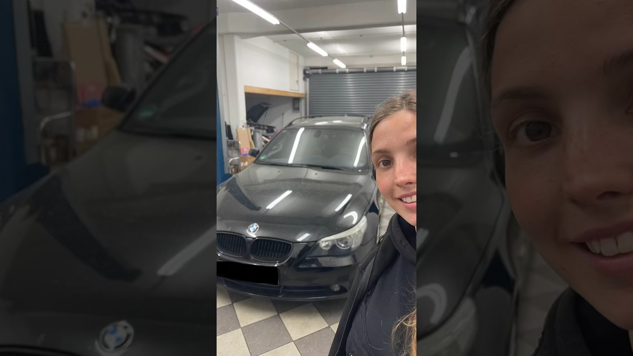 Bevor man einen #Motorschaden hat, lieber erneuern 👩🏼&zwj;🔧 #bmw #e61