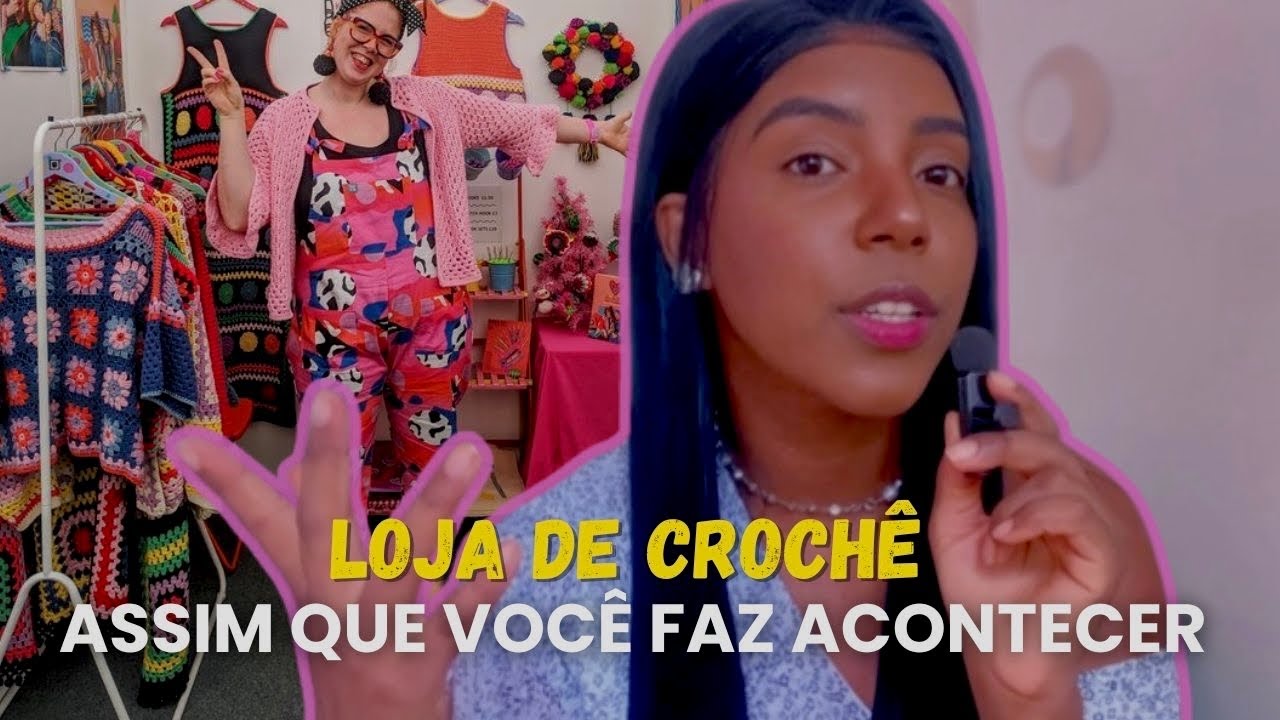 Antes de Abrir minha  LOJA DE CROCHÊ , fiz  isso - Rotina real de uma empreendedora de crochê