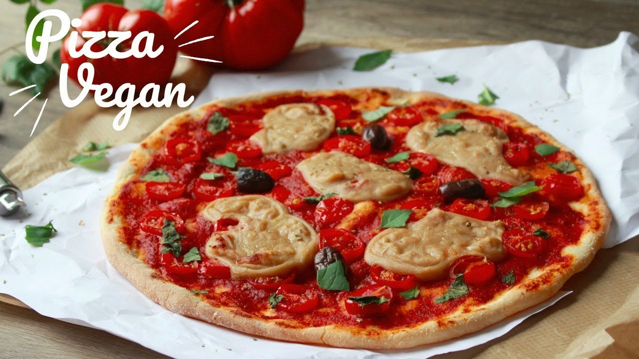 PIZZA MARGHERITA VEGAN | Recette Pâte & Fromage Filant