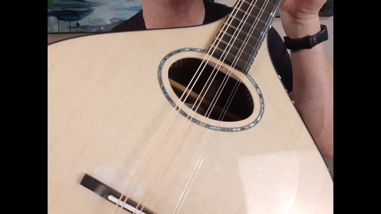 Nyberg Small-ish Bouzouki , lutz spruce & katalox