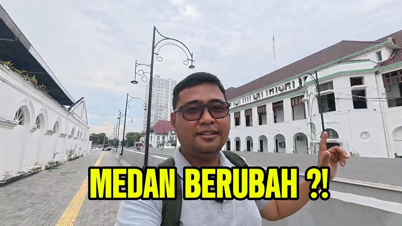 Medan Makin Modern! Underpass HM Yamin ke Centre Point Jalan Santai 🚶‍♂️