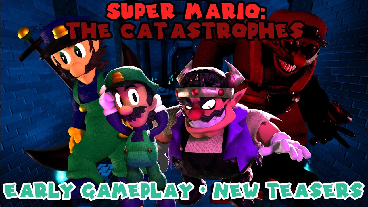 РАННИЙ геймплей и новые тизеры — Super Mario: The Catastrophes