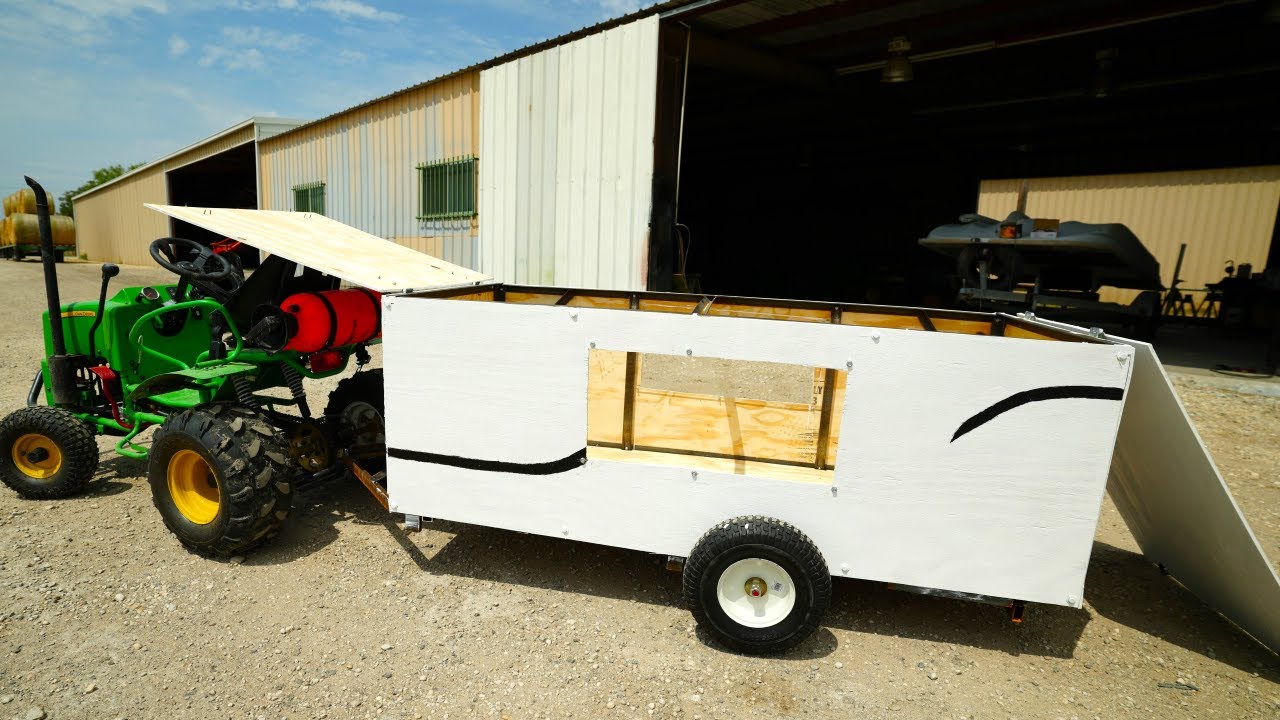 Finishing Hudson's camper