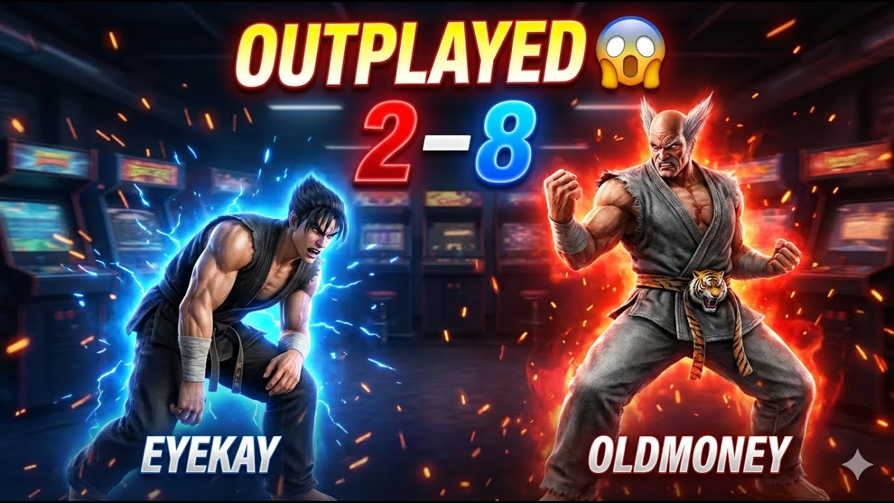Tekken 3 Fans Must Watch This | EYEKAY vs OLDMONEY | 2–8