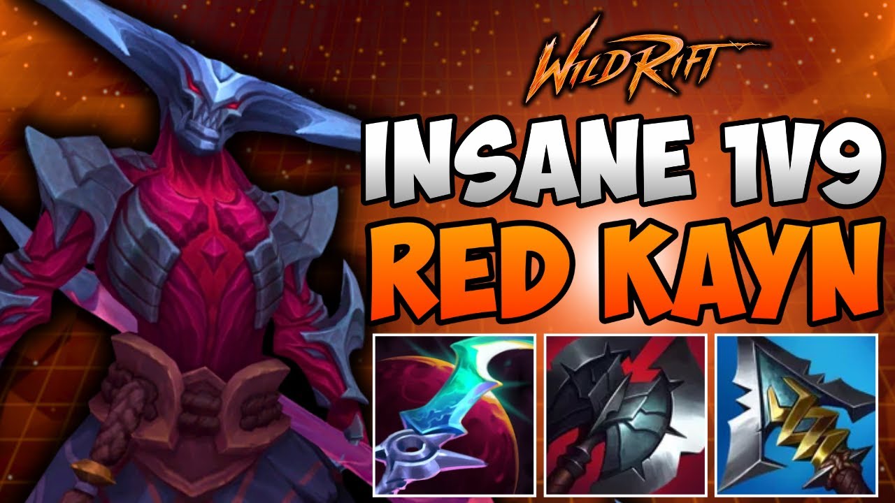 Wild Rift: ПРОЙДИТЕ 1V9 С КРАСНЫМ КАЙНОМ!!