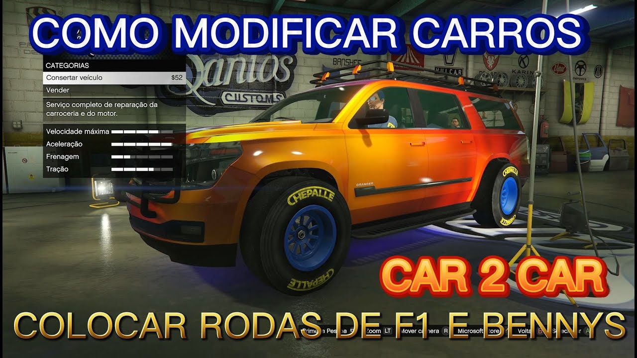 💥GTA 5 ONLINE: CAR 2 CAR MERGE BENNY'S E F1 COMO FAZER CARRO FULL MODDED FACÍL NO GTA V ONLINE 1.72💥