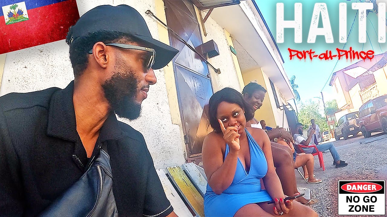 Haitian girl takes me through HOOD in Port-au-Prince 🇭🇹 *No-Go Zone*