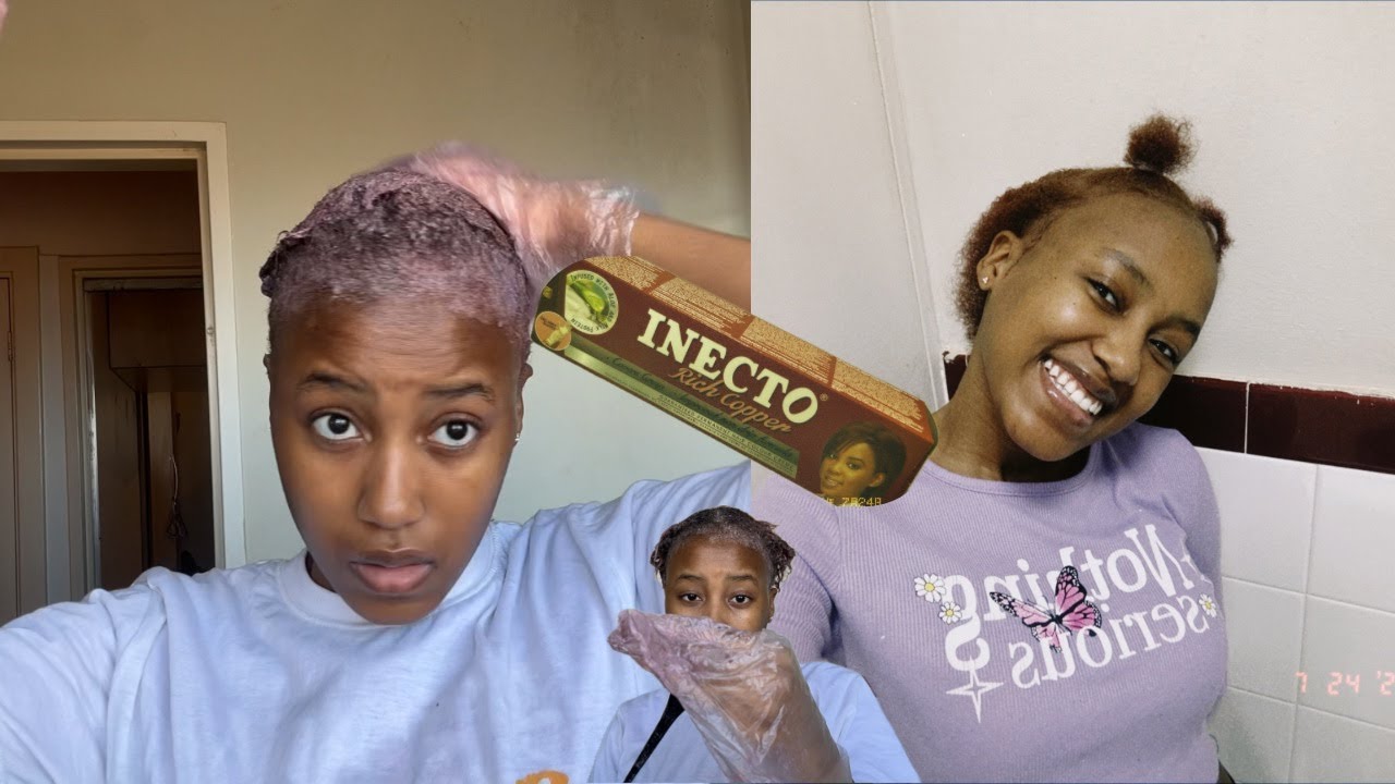 I *DYED*my hair rich copper🤎|Hair journey