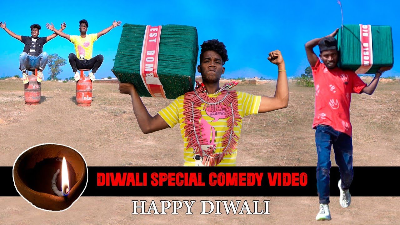 Diwali special comedy video || real fools.