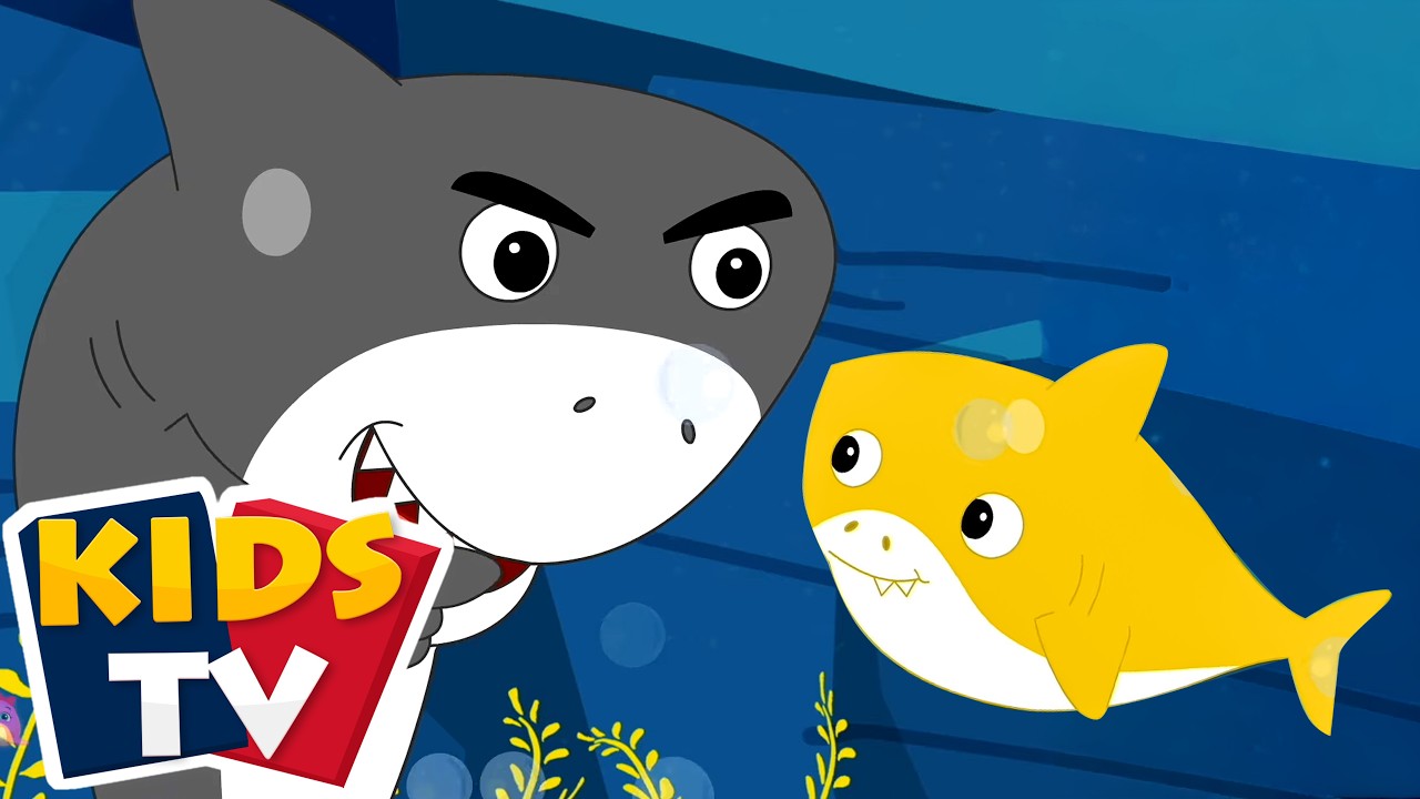Johny Johny Oui Papa Bébé Requin 🦈 | Compilation de Chansons pour Enfants