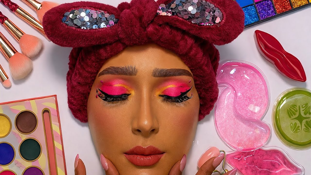 مكياج بدون كلام 30 دقيقة | No Talking Makeup ASMR🤫