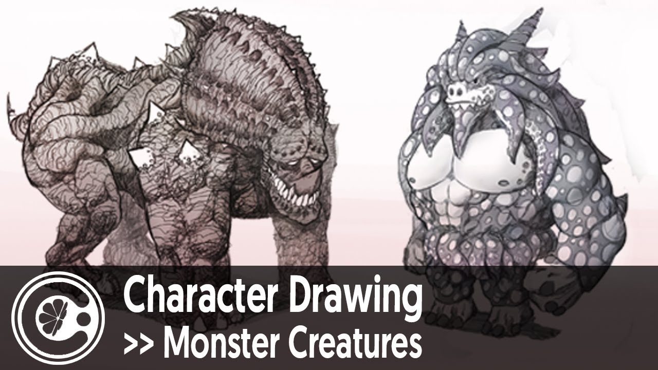 Character Drawing: Monster Creatures