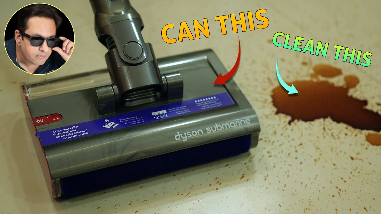This is a wet and dry vacuum cleaner - Dyson V12s Detect Slim Submarine