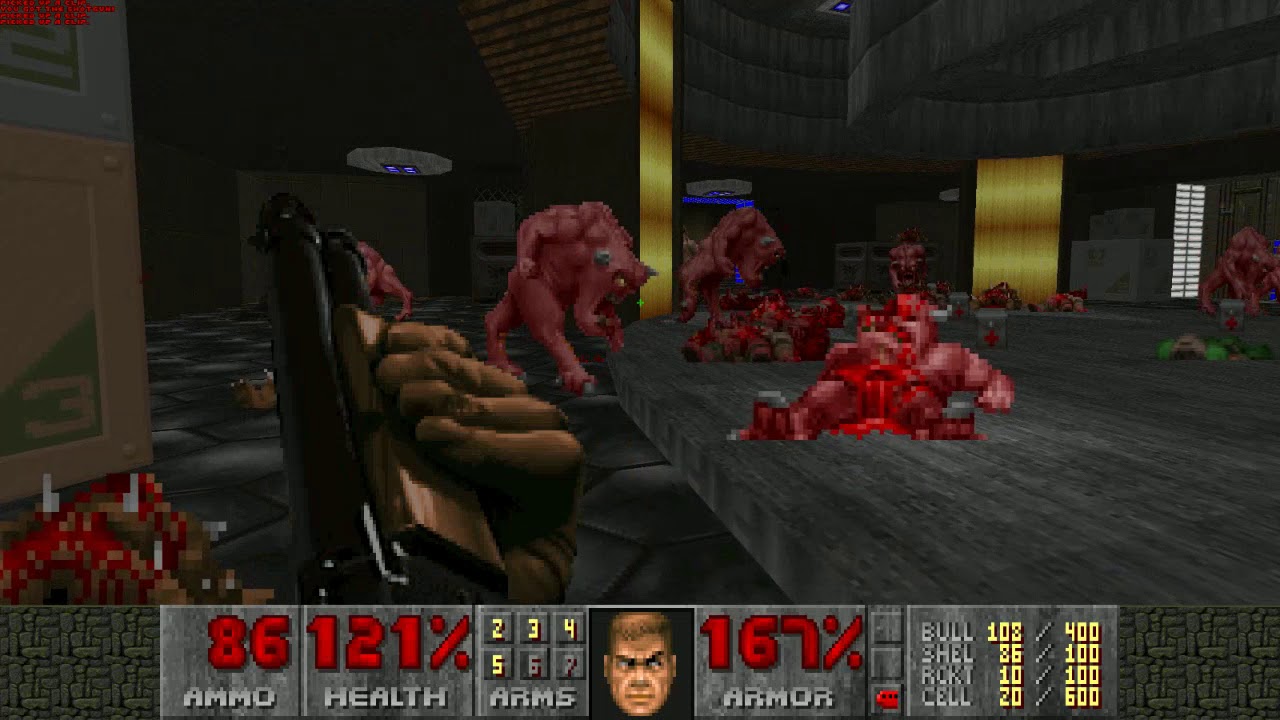 Doom 2 - Project gating (custom map)