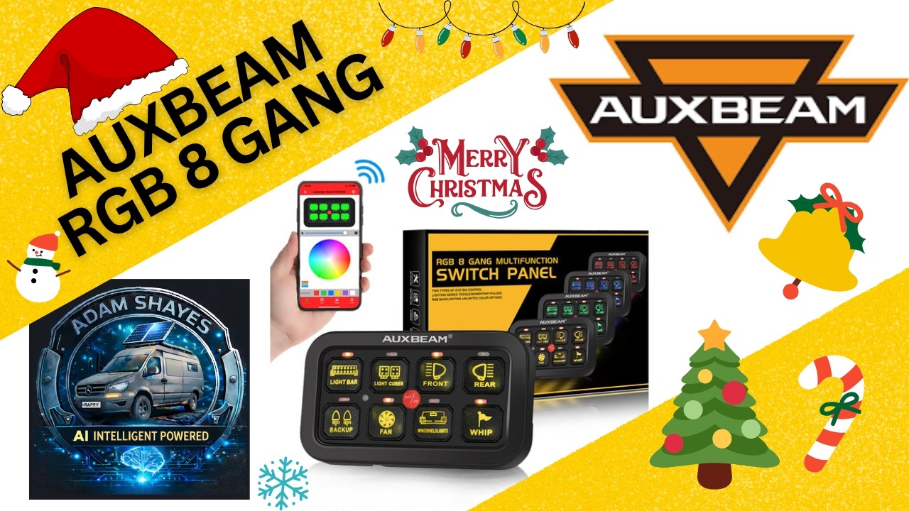 Check out this fantastic AuxBeam Touch Product, Ideal for remote switching of 12v or 24v equipment.