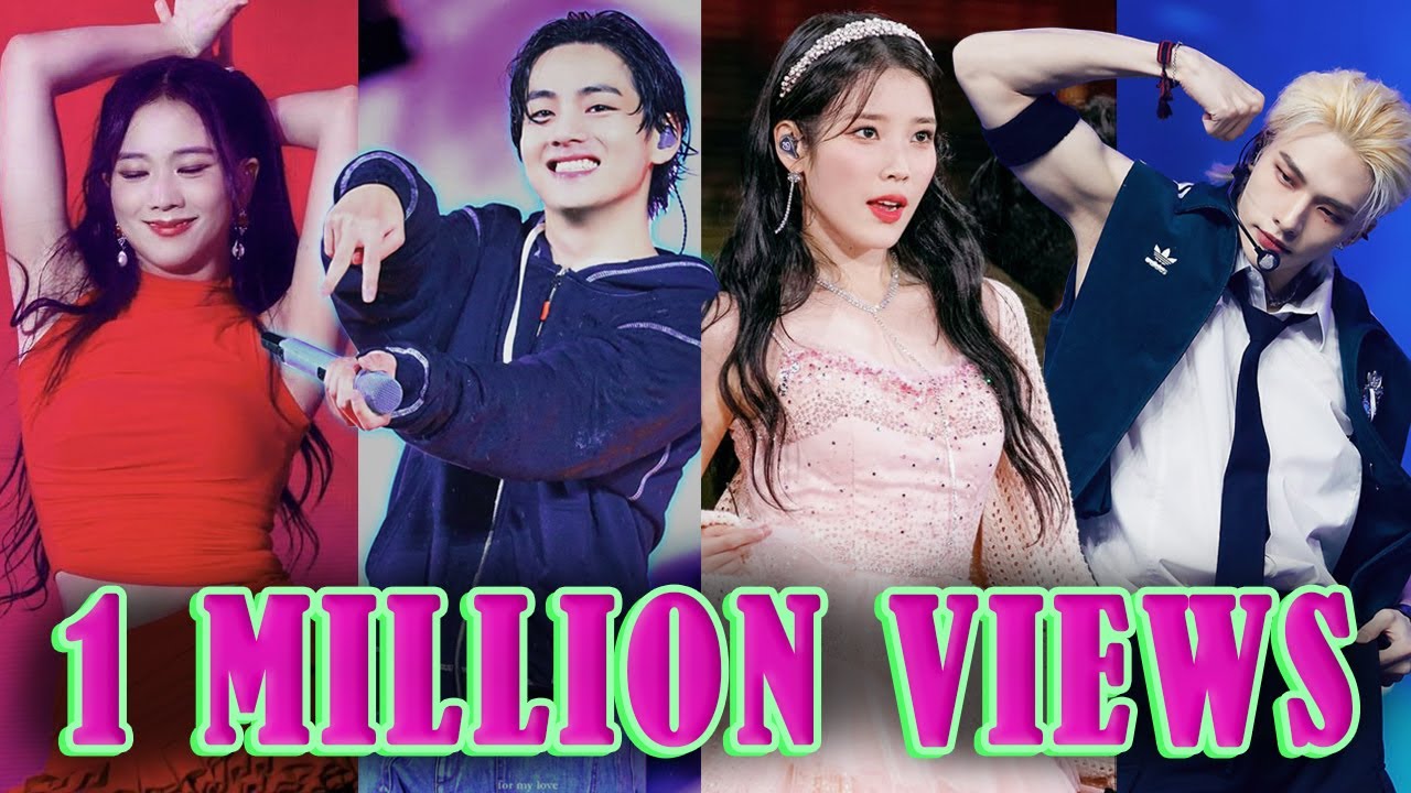 Every kpop idol who reach 1 MILLION VIEWS in a Fancam of 2022!