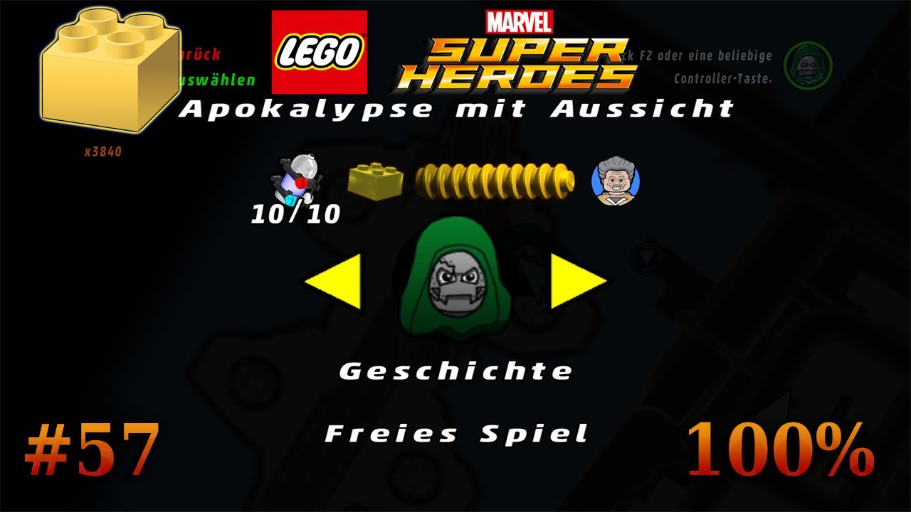 LEGO MARVEL Super Heroes #57 | Apokalypse mit Aussicht 100%💎 |German| |No Commentary|