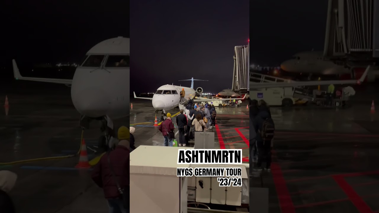 New York Gospel Stars' German Tour '23/'24 Vlog Part 1 🙏🏾 #NYGS #germany #tour #gospel #ashtnmrtn