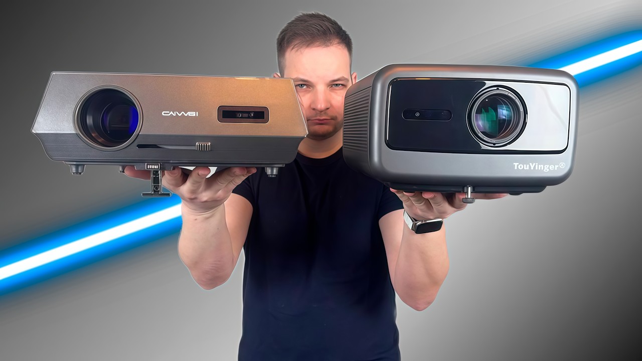 ПРОЕКТОР CAIVVEI LED-444A10Q - ЧТО ЗА ЗВЕРЬ ТАКОЙ? ПОЛНЫЙ ОБЗОР