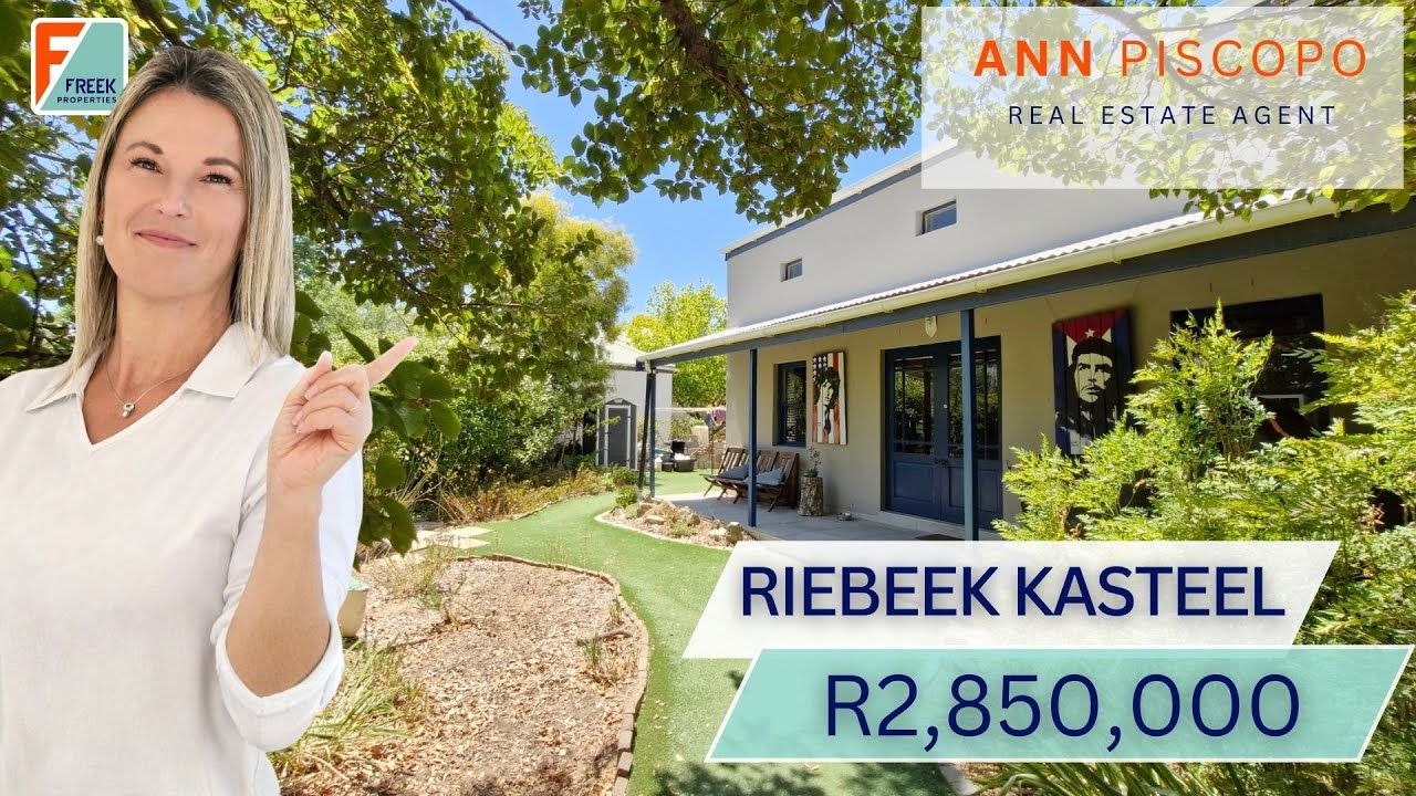 Charming Solar Powered Home for Sale in Riebeek Kasteel  Loft, Hot Tub & Enterainer’s Braai Area