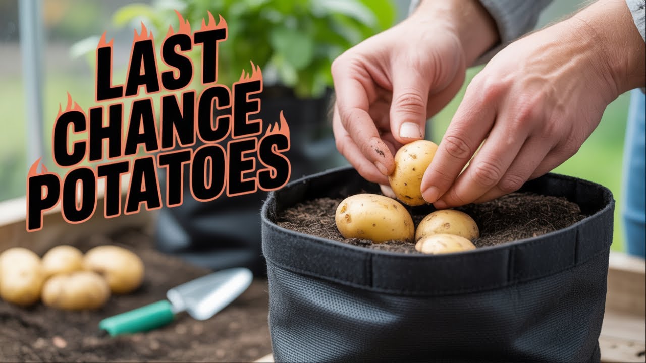 „Mini-Mandelkartoffeln vom Balkon 🥔✨ | Kleiner Anbau, großer Genuss“ Vikis grüner Balkon