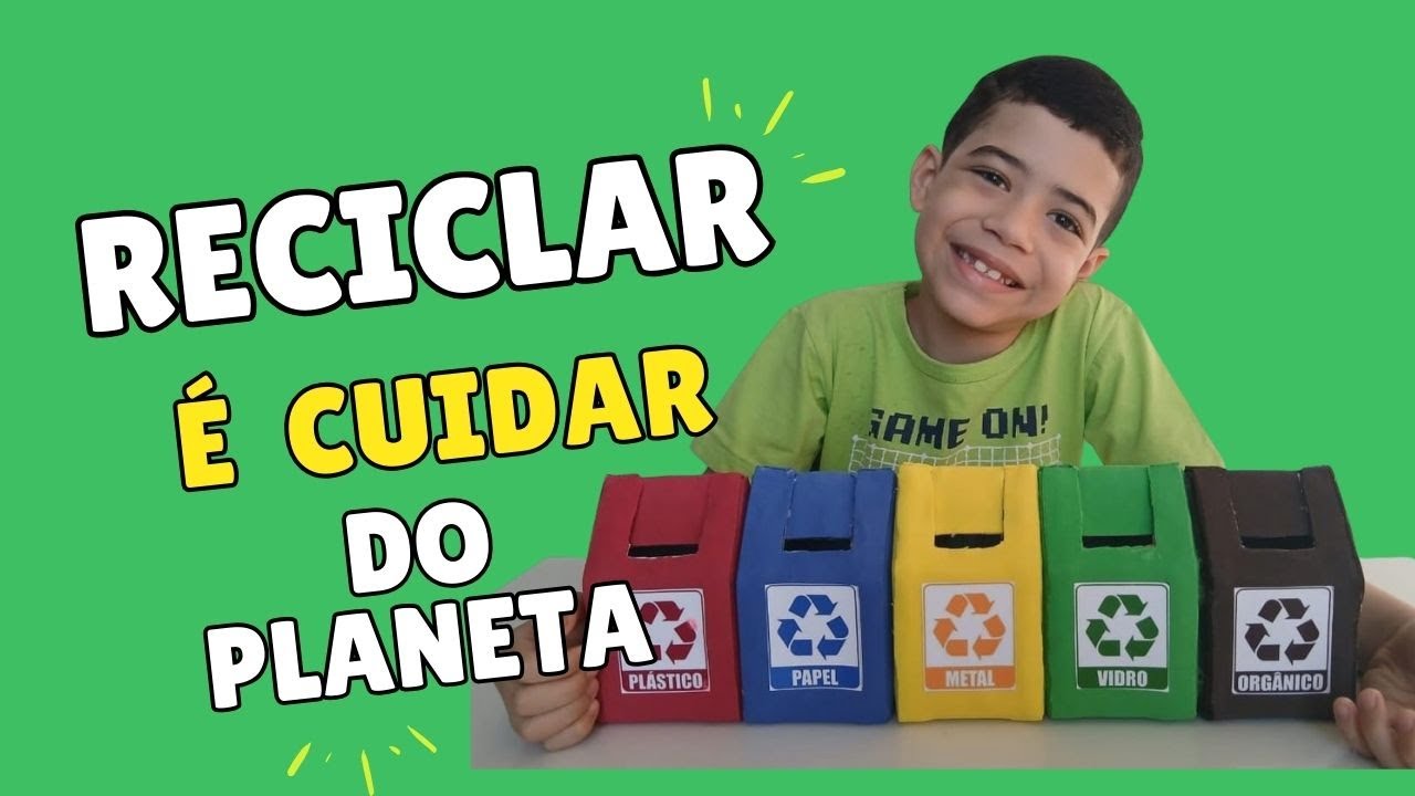 🌍 RECICLAR É LEGAL! Veja como é FÁCIL
