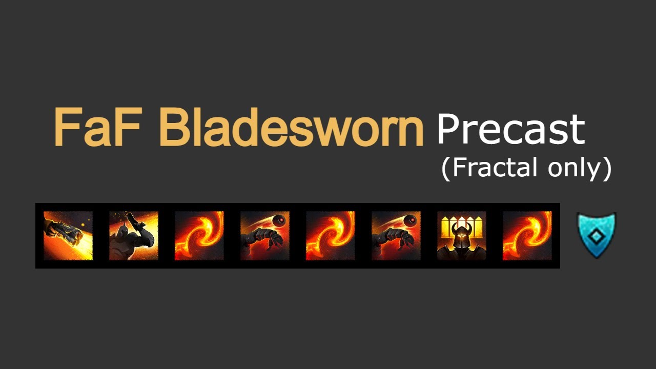 [Guild Wars 2] 250806 Fractal; FaF Bladesworn; 97cm 96cm
