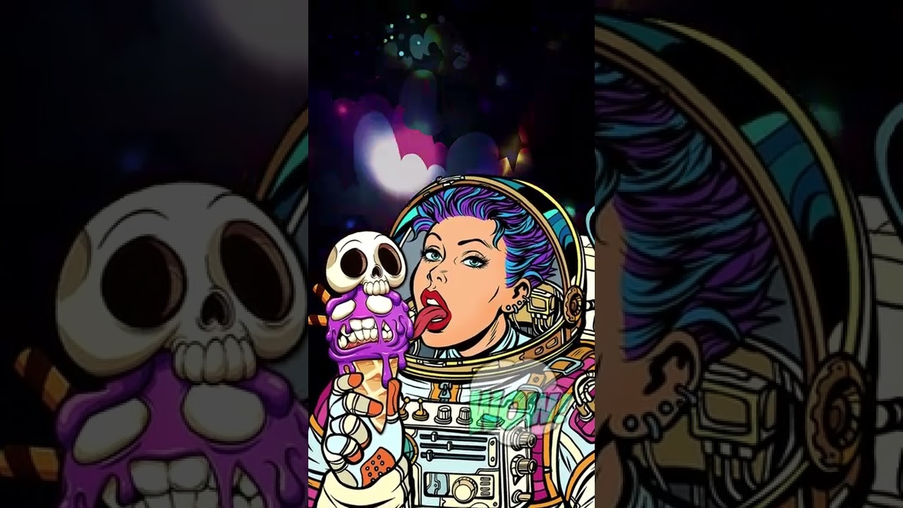 Galaxy Themes - [poly] pop art astronaut in the summer of space