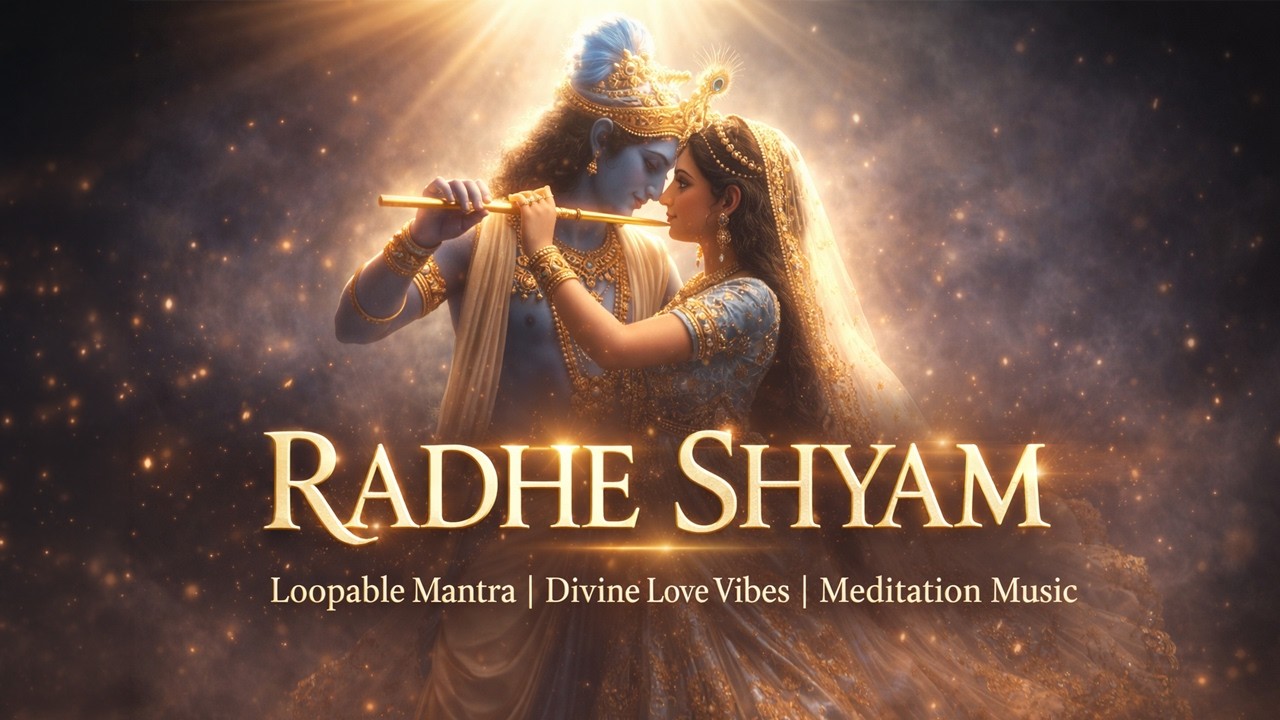 Radhe Shyam Loopable Mantra | Divine Love Vibes | Meditation Music