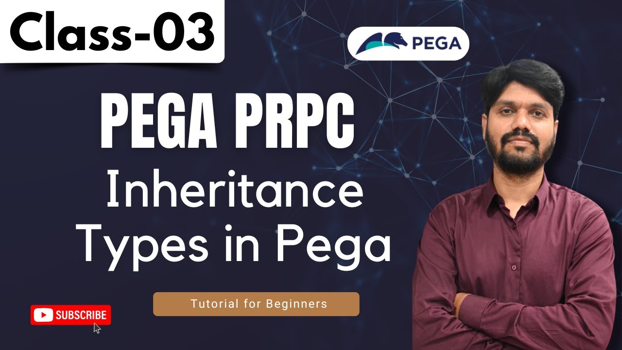 PEGA Class 03 | Understand Pega Real World Applications | Inheritance | properties | section