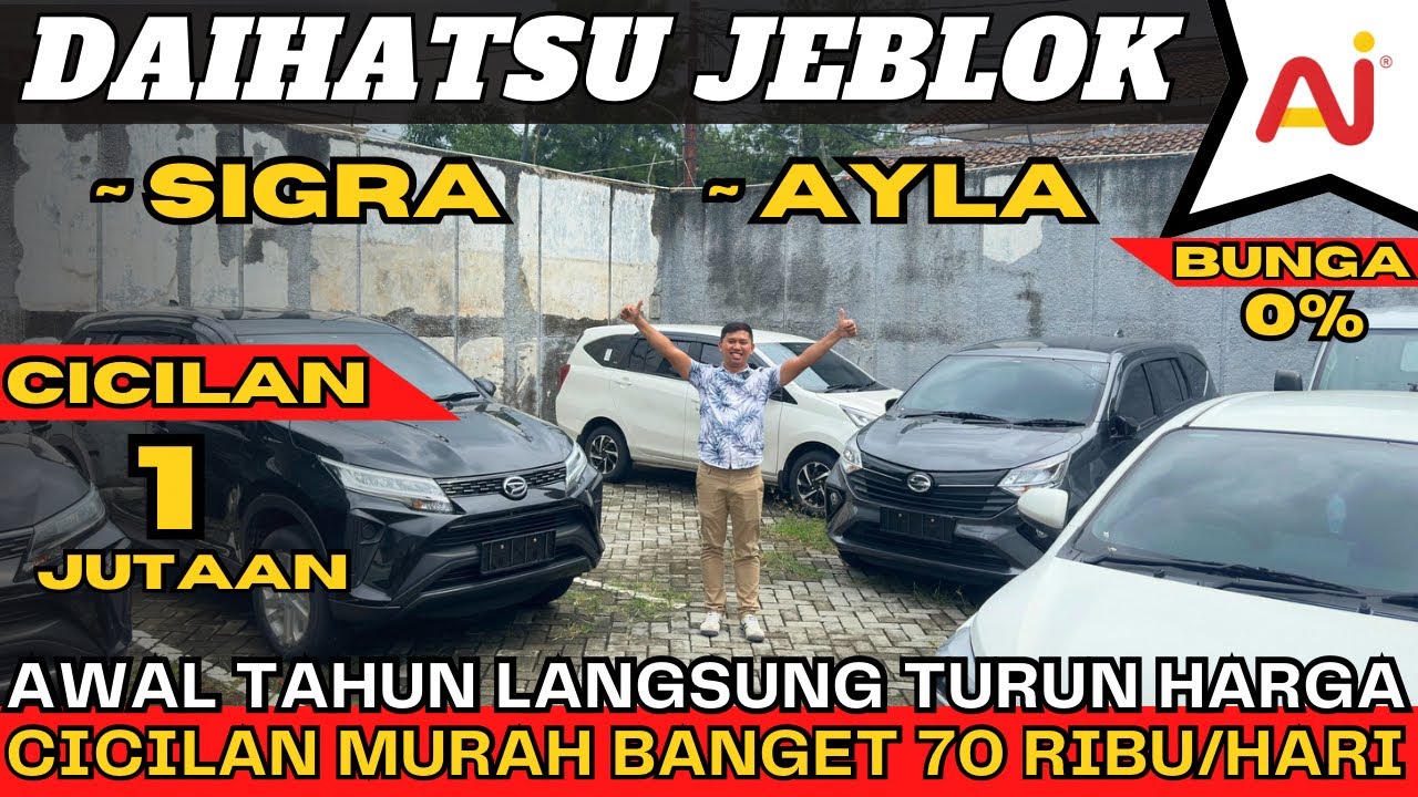 DAIHATSU SIGRA AYLA TERIOS MURAH BANGET‼️ KALO SEGINI SIH MENDING AMBIL BARU AJA‼️ LANGSUNG APPROVE
