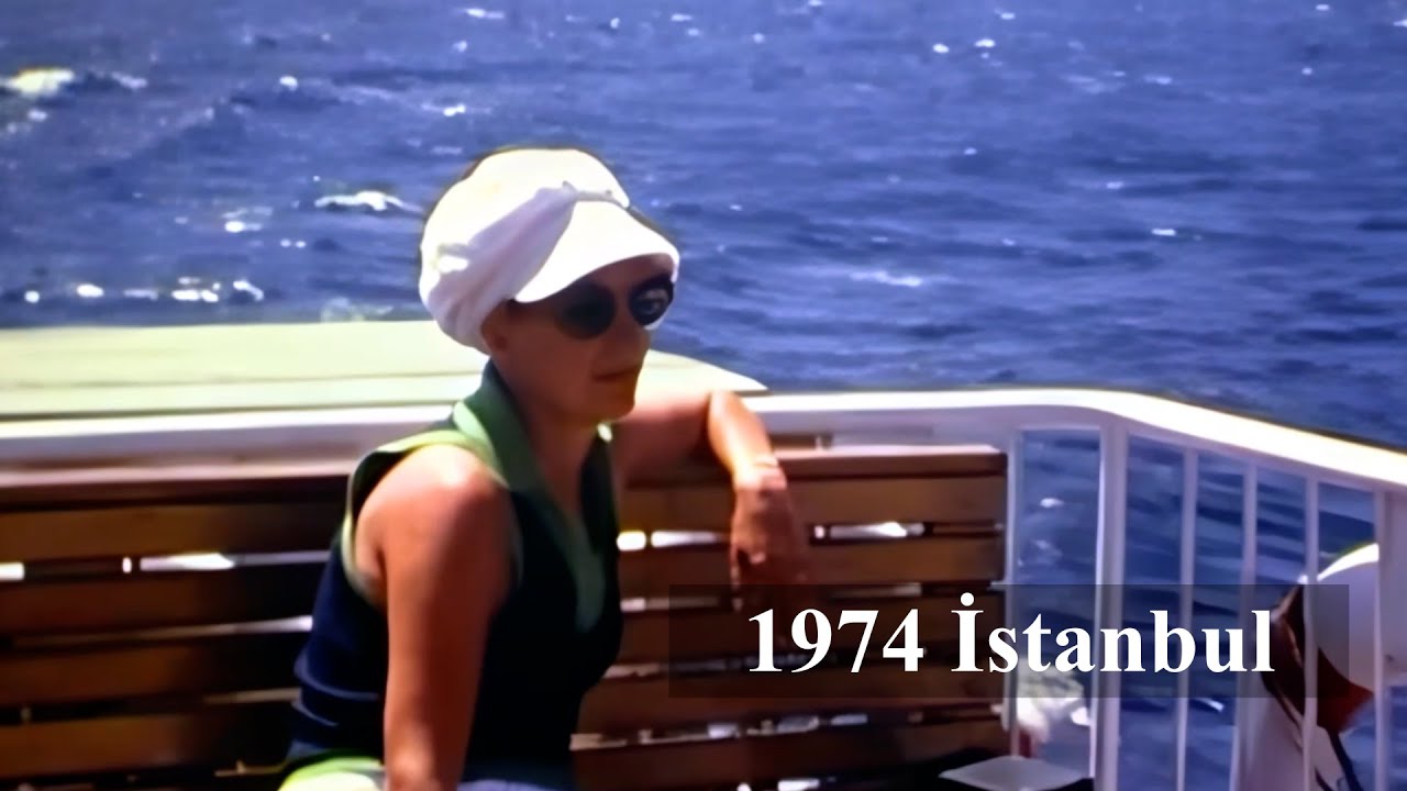 1974 Yılında Filme Alınan Renkli ve Sesli Çekim İstanbul Görüntüleri #eskiistanbul
