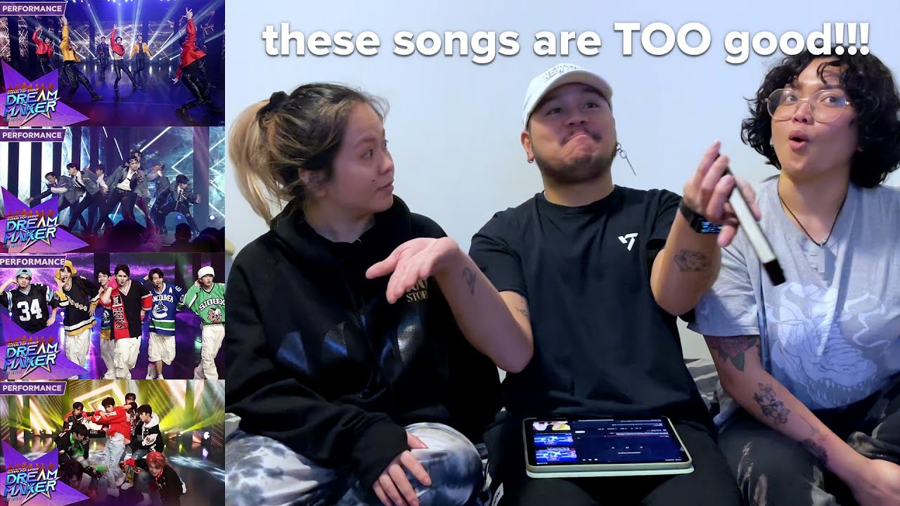 Reacting to Dream Maker Mission 3 Performances (Odd Eye, Hit Me, Lovey Dovey & Tiger)