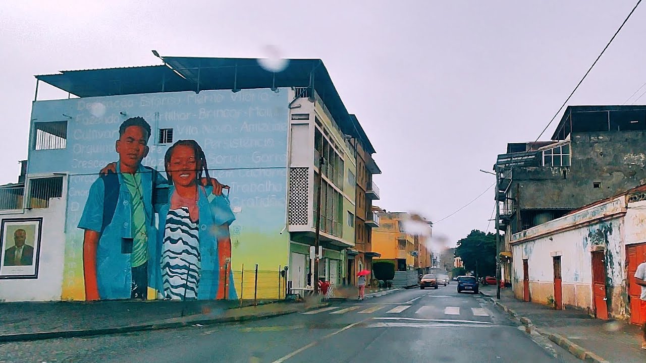 A Cidade da Praia debaixo d'água  #caboverde  2025