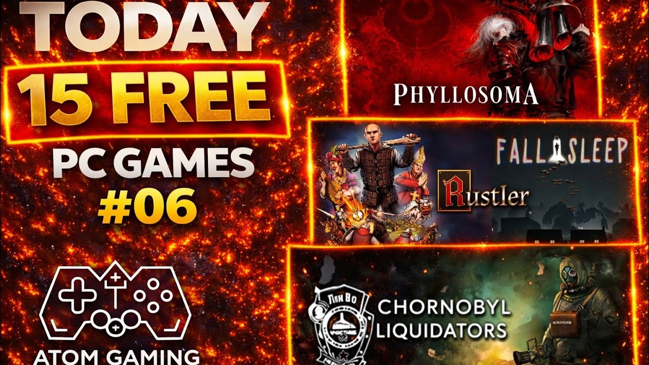 🎮🔥Today 15 FREE PC GAMES 23 January 2026 - Limited Time Offer Grab It Now!! 📎 Episode #06