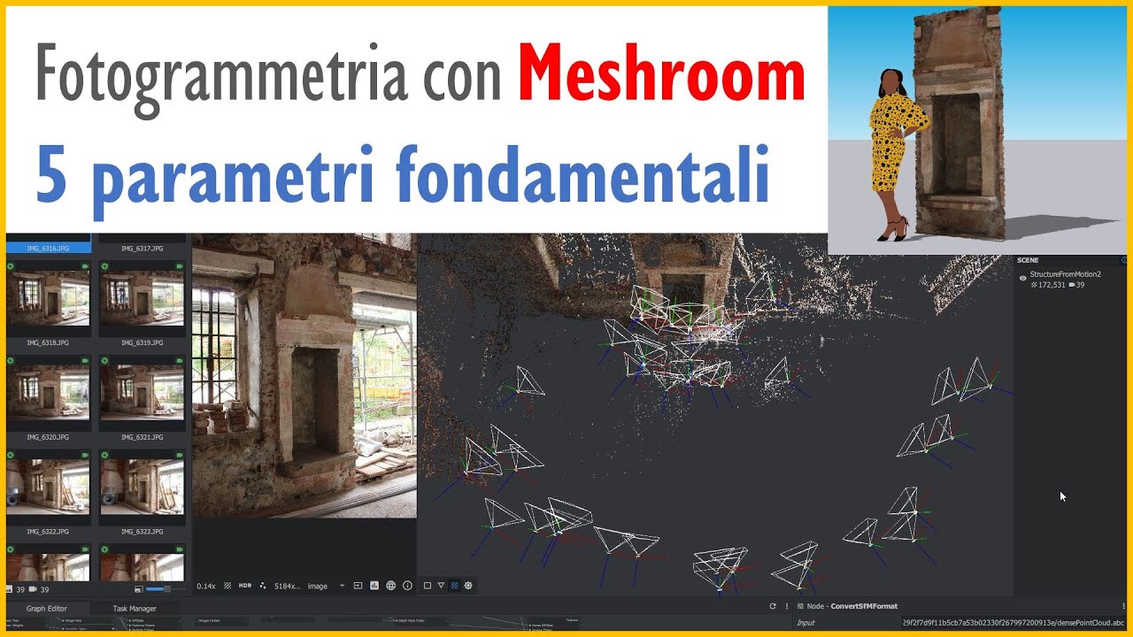 Fotogrammetria con Meshroom: 5 parametri fondamentali