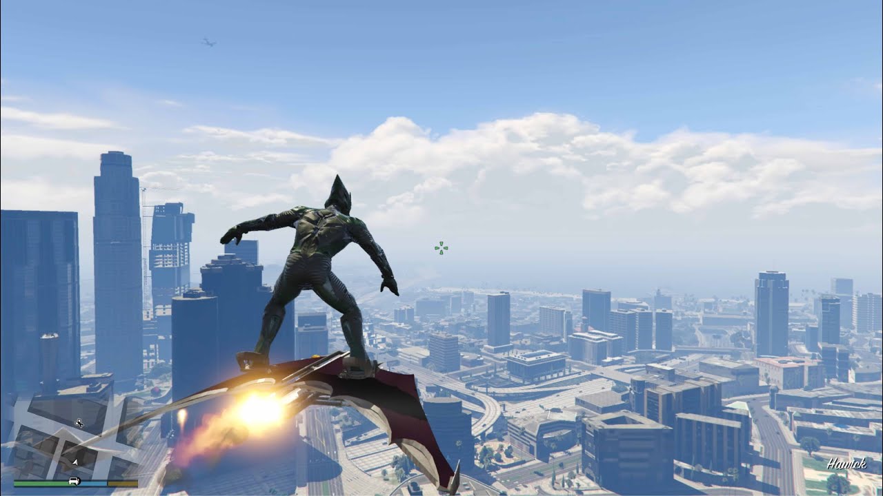 GTA 5 - Green Goblin ruins Los Santos