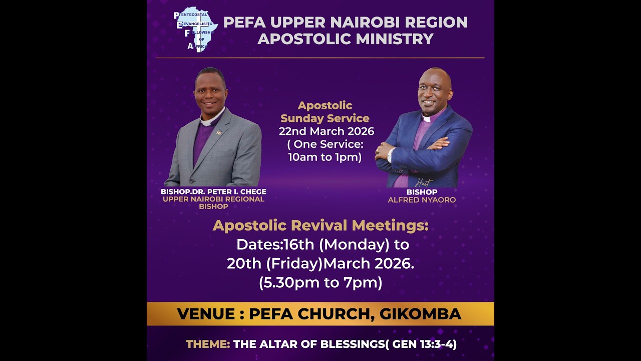 DAY 3 // APOSTOLIC REVIVAL MEETINGS .