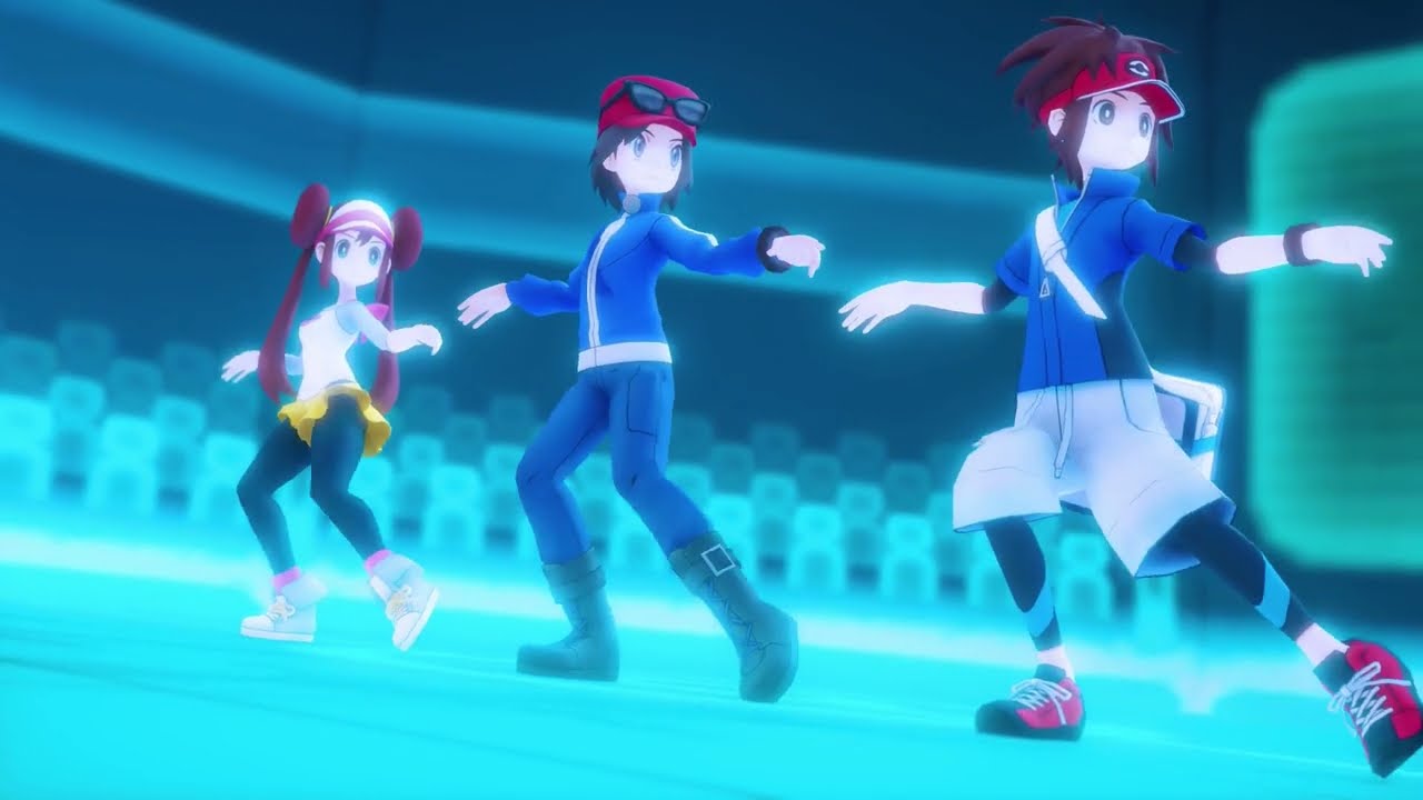 [MMD] gokuraku jodo (pokemon generations 1-8, JP lyrics on-screen)