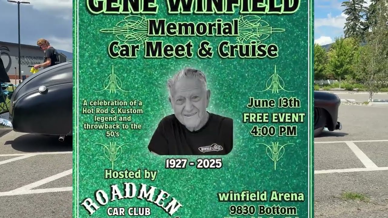 Gene Winfield 2025 Memorial Cruise  - Lake Country BC