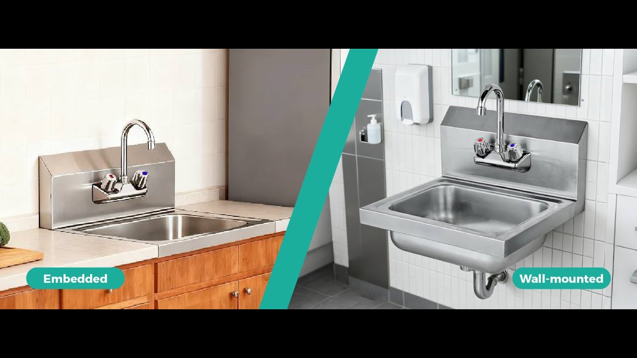 How to Install a Commercial Stainless Steel Sink | COOLCHEF