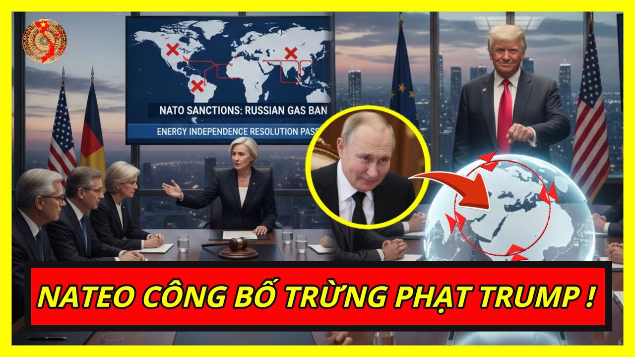 NATO Chơi Lớn Ra Đòn Trừng Phạt Trump Khiến Putin 