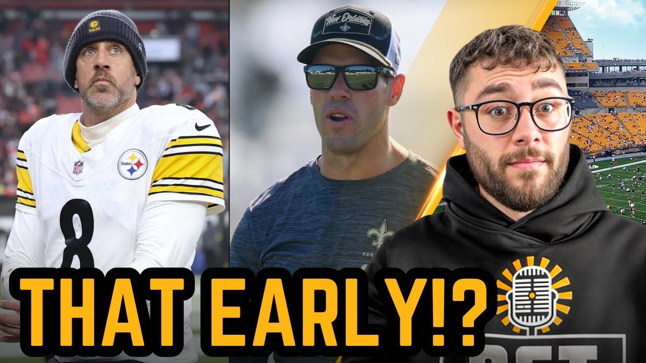 Steelers Give Aaron Rodgers Deadline | New OC Candidate!