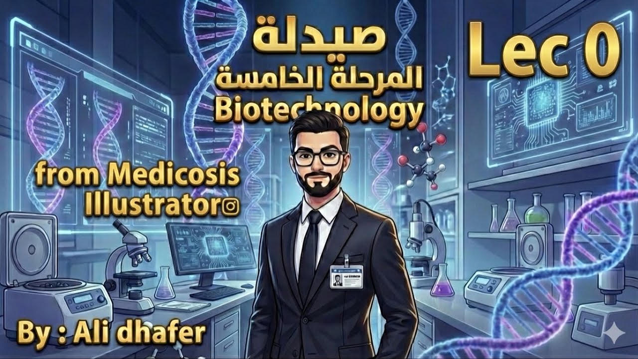Lec0 |  مقدمة للكورس شنو راح نشرح وشلون نضبط | Ali Dhafer