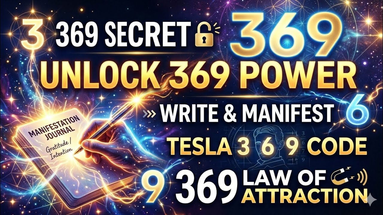 369 manifestation technique by Nikola Tesla #viral