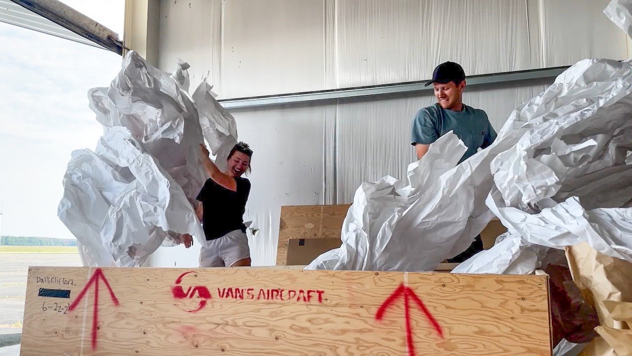 Van's RV-7A Finishing Kit Unboxing and Inventory